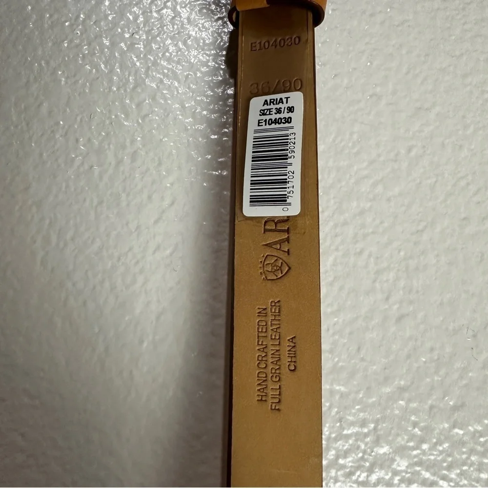 Ariat Vintage Belt Size 36/90 E104030